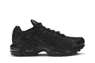 Nike Air Max Plus Grade School Triple Black CD0609-001 Available Now