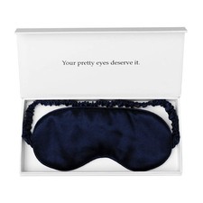 Mulberry Silk Sleep Mask, Light Blocking, Ultra Soft, Travel Bag