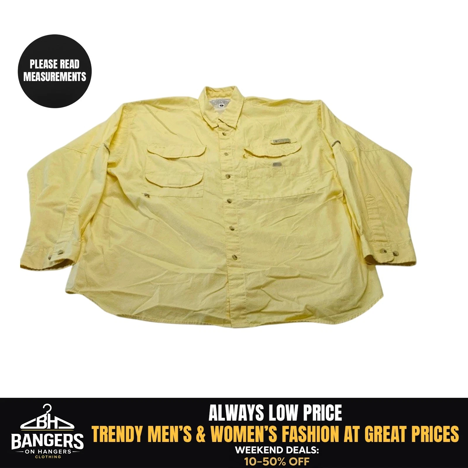 NWT Columbia PFG Fishing Shirt Men's 2XL Teal Long Sleeve Vented Trout Salmon