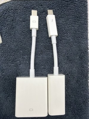 Apple Thunderbolt 2 to Gigabit Ethernet & DVI Adapter Model A1433 A1307 TESTED