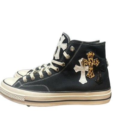 Chrome Hearts Custom Patches Converse Allstar | eBay