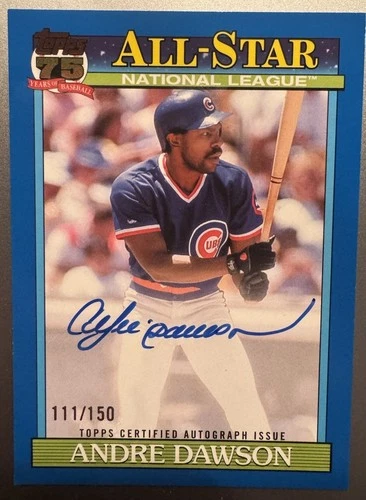 2026 Topps Series 1 Andre Dawson Red Foil (RAW)