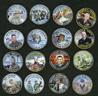 WWii Military Men Colorized Half Dollars Lot of 32