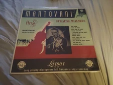 Mantovani And His Orchestra Mantovani Plays Strauss Waltzes London LL-685