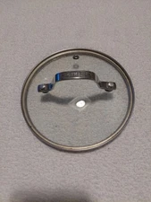 Gotham Steel 6-1/8-inch Inter Rim Glass 6-5/8 Outer Rim Saucepan Replacement Lid