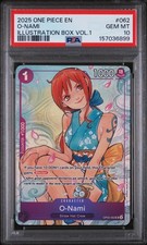 One Piece O-Nami Illustration Box Volume 1 OP05-062 PSA 10 Gem Mint - Sequential