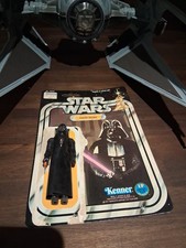 1977 Original Vintage Kenner Star Wars Darth Vader 12 back figure 38230