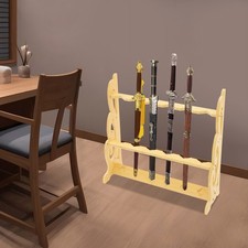 Adjustable 6-Hole Vertical Sword Display Stan...