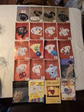 Designer Iron-on Kits From The 1990s, New, Sealed, Large Lot Of 20 Packages