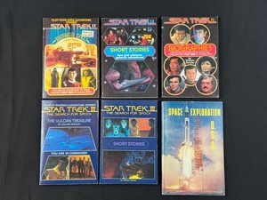 Set of 5 Books Star Trek II & Star Trek III by William Rotsler + BONUS BOOK