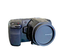 Blackmagic BMPCC6K Pocket Cinema Camera 6K EF Mount Bundle + Resolve + Batteries