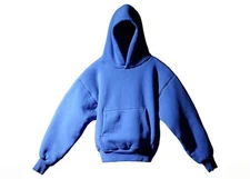 Yeezy YZY x GAP Heavyweight Double Layered Perfect Hoodie Blue - Sz S BRAND NEW