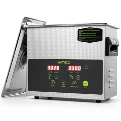 3L Commercial Ultrasonic Cleaner, ECO Mode, Heating, Degas Mode, ECO Energy-Savi