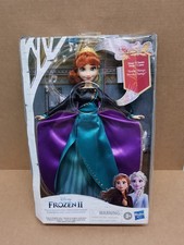 Image of Disney Frozen 2 Singing Anna Doll Musical Adventure Hasbro New In Box