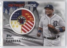 2022 Topps Series 1 City Flag Commemorative Relics Miguel Cabrera Patch o7m