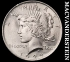 1923 Silver Peace Dollar - Choice Gem Brilliant Uncirculated  Lustrous  #K1829