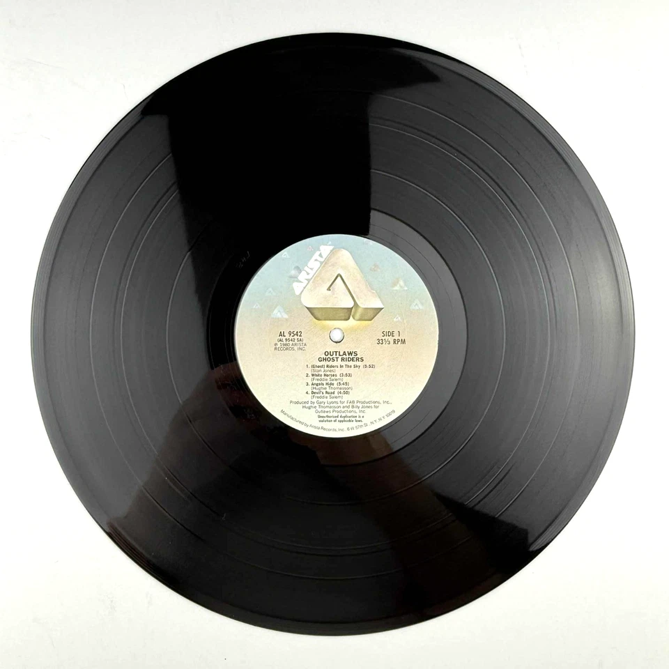 The Outlaws Ghost Riders vinyl record LP 80s Classic Rock NM w/ Shrink wrap - Image 4 of 4