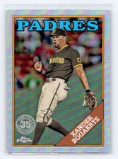 2023 Topps Chrome #88BC-8 Xander Bogaerts 1988 Topps Baseball 35th Anniversary