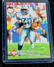 1994 Collector's Edge Excalibur Barry Sanders #21 Detroit Lions GEM MINT CARD