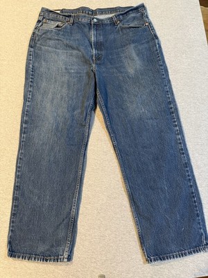 550 Jeans Levi Stratus And Co. Original Riveted Size 42X 32 in excellent condit