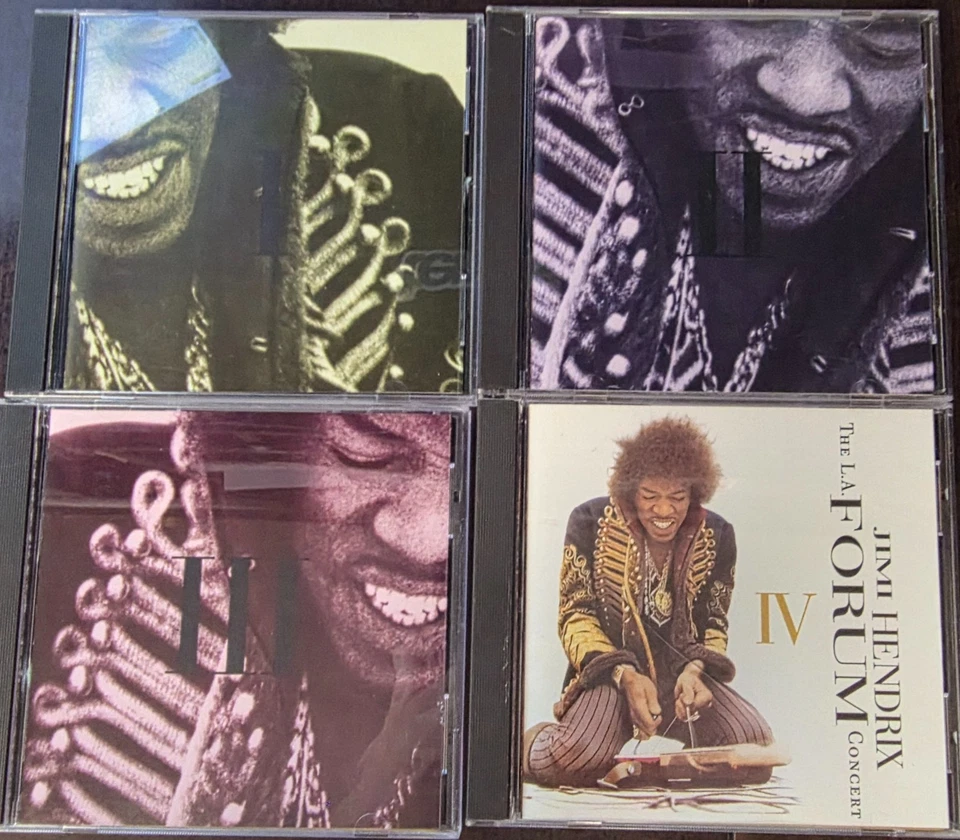 JIMI HENDRIX "LIFELINES:THE JIMI HENDRIX STORY" (1990) 4 CD BOX SET [PRISTINE] — 第 3/4 张图片