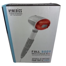 Full Body Massager Soothing Heat - Homedics Extended Reach Vibration New in Pkg