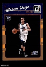 2016 Donruss #193 Marcus Paige Jazz RC North Carolina 8 - NM/MT