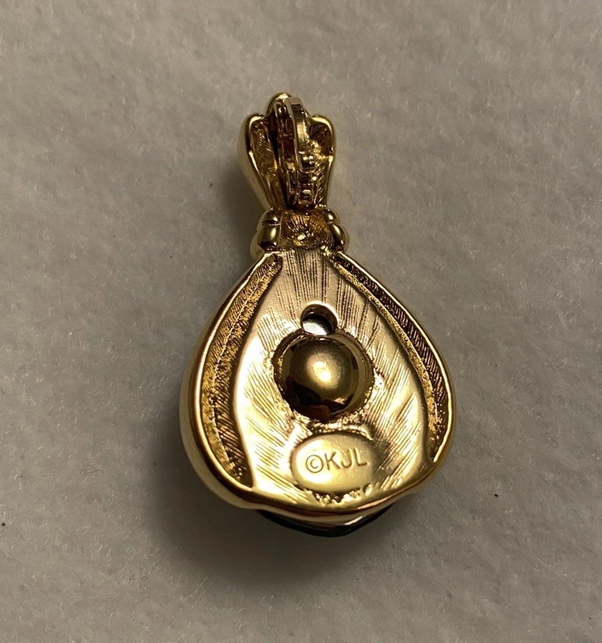 Vintage Designer Kenneth Jay Lane KJL Magnetic pe… - image 4