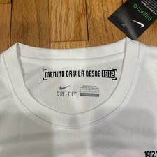 Nike Santos FC Neymar Jr Dri-Fit Authentic Soccer Jersey White