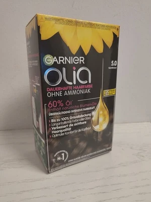 L’ORÉAL DEUTSCHLAND GMBH Garnier Olia Haarfarbe 5.0 Samtbraun, 1 Stk Neu