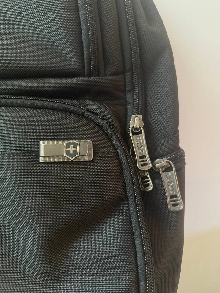 Victorinox Laptop Backpack - Black - Durable & Stylish - Great Condition - Image 3 of 4