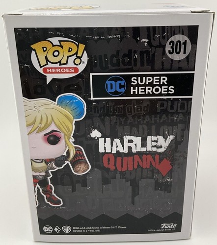 Funko Pop! Heroes: Harley Quinn #301 exclusivo de EB - Imagen 4 de 8