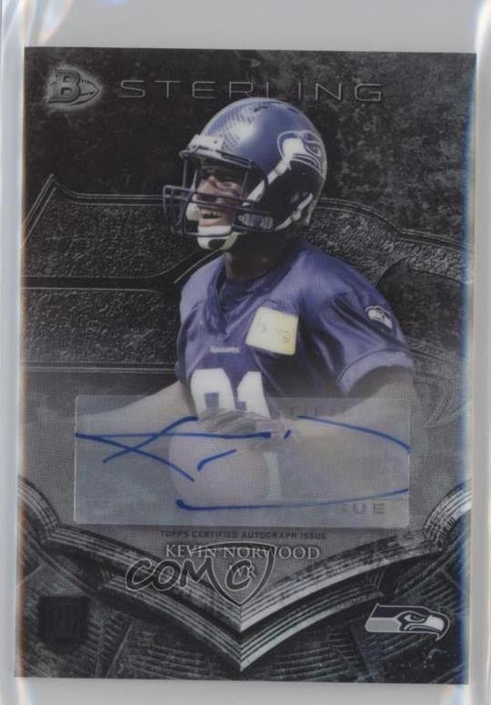 Kevin Norwood #BSA-KN 2014 Bowman Sterling Football Autographs