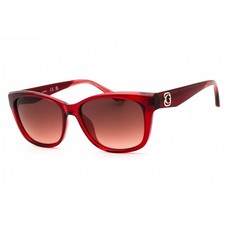 Guess Unisex Sunglasses Shiny Red Injected Propionate Full Rim Frame GU00145 66F