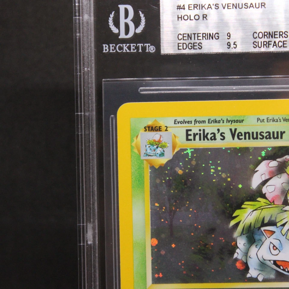 🔥 BGS 9 MINT 1ST EDITION ERIKA'S VENUSAUR HOLO RARE | GYM CHALLENGE 4/132 🔥 - Image 3 of 4