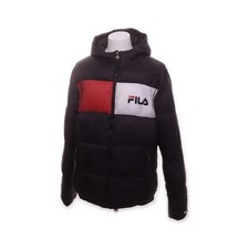 Fila, Winterjacke, Herren, Größe: L, Schwarz/Rot/Weiß, Polyamid/Polyester #LOp