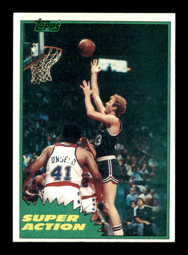 1981 Topps East #101 Larry Bird SA EX+ X3583686