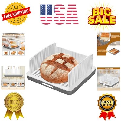 Upgrade Widen Bread Slicer for Sourdough rounds, 13  Adjustable Large Capacit...