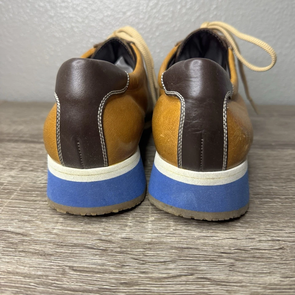 Zapatos de colección Mui Mui de Prada Italia cuero genuino con cordones 37,5 7,5 EE. UU. para mujer Foto 4 de 4