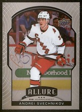 2020-21 Upper Deck Allure #38 Andrei Svechnikov Carolina Hurricanes