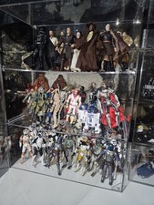 Star Wars Revenge of the Sith Saga Collection Action Figures Aayla Secura Yoda