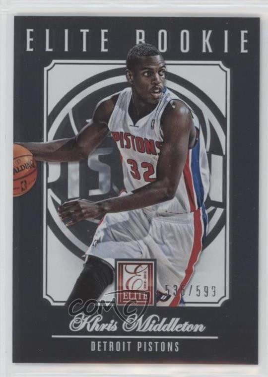 2012-13 Elite Elite Rookie 535/599 Khris Middleton #290 Rookie RC 0vv