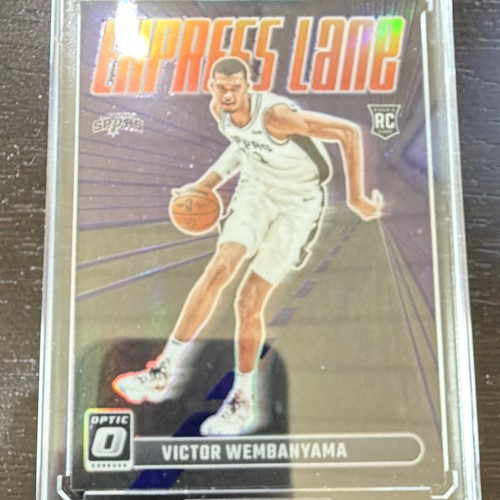 Panini 2023-24 Donruss Optic Victor Wembanyama Express Lane Prizm RC #8