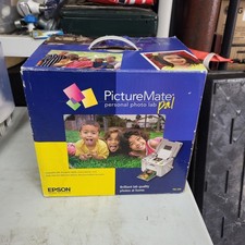 Epson PictureMate Pal PM 200 stampante fotografica digitale personale NUOVA SCATOLA APERTA