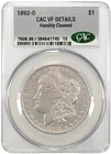 1892 O Morgan Silver Dollar CAC VF Details