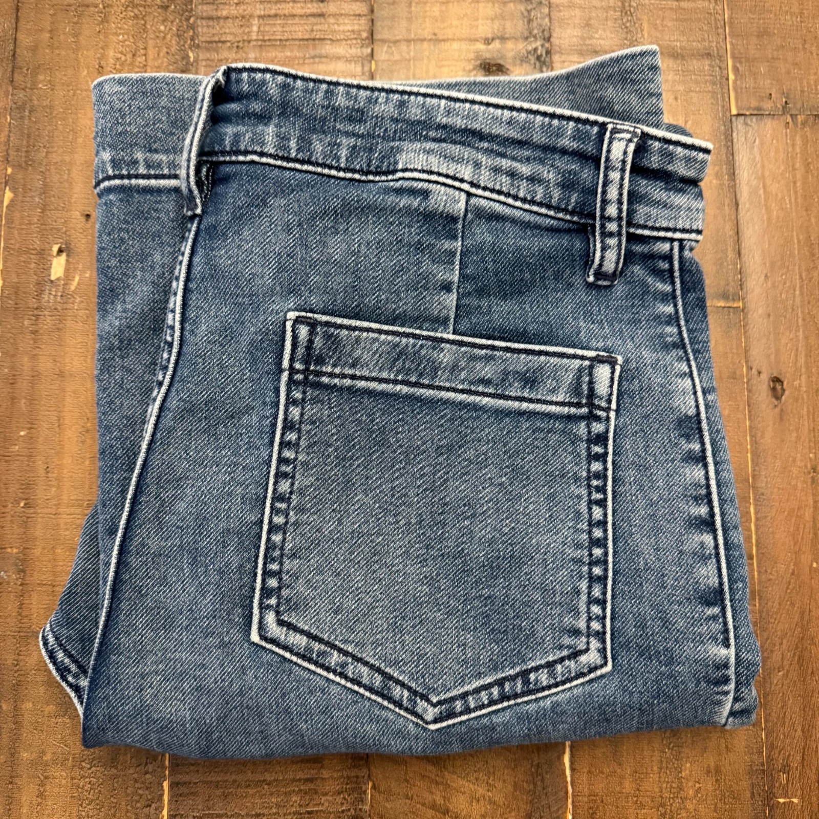 Faherty Stretch Terry Patch Pocket Flare Pant Sli… - image 1