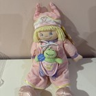 Baby Gund Soft Doll Princess Teach Me Button Zip Tie Lace Up Buckle New Tags 14" — photo 8