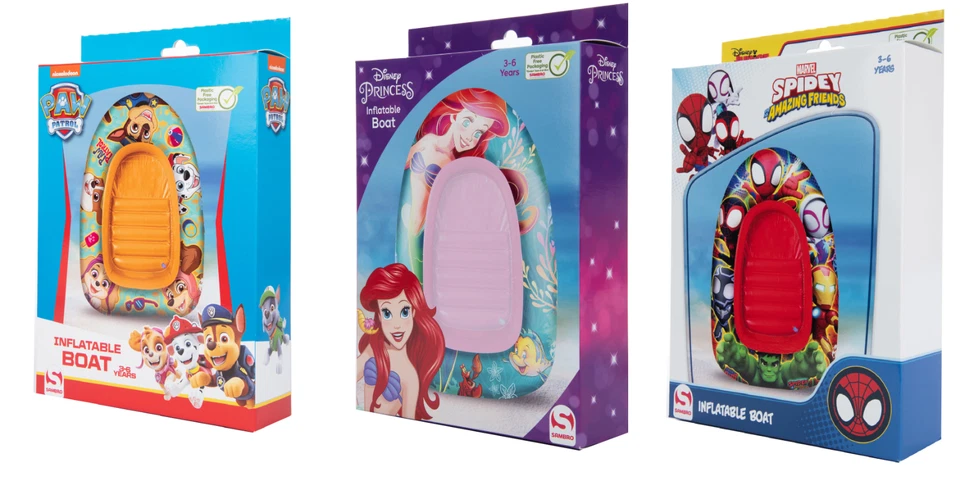 SAMBRO Kinder Boot ca. 100 cm Badespaß Schwimmen Wasser Schlauchboot