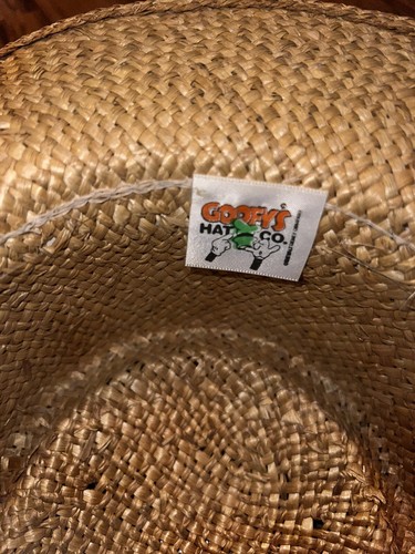 Walt Disney Raro De Colección Goofy’s Hat Co. Tigger Sombrero de Paja Sol - Imagen 5 de 8