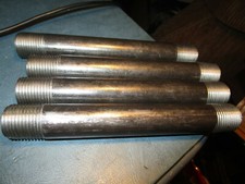 4 1/2" x 6" Schedule 40 Plain Steel Welded Pipe Nipple